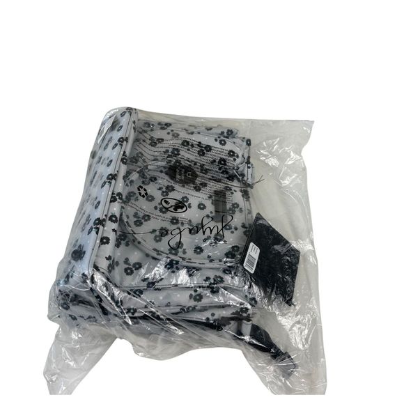 JuJuBe Diaper Bag, Be Classy, 15FB01X, Black Beauty, Floral / Blue, New w/ Tags - Picture 2 of 11